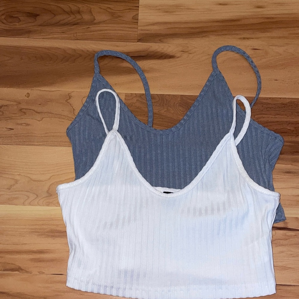 Shein 2 pack of cropped tank tops